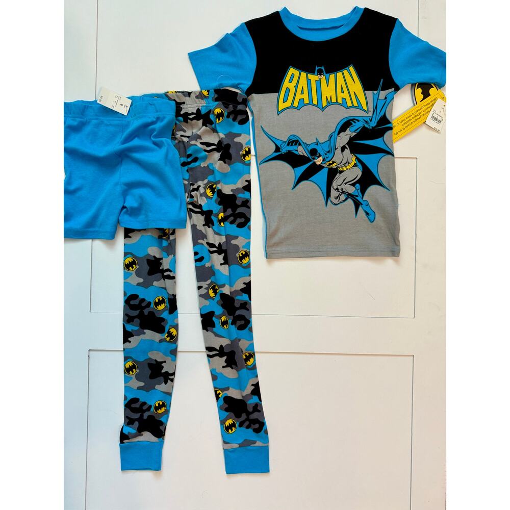 Boys Batman 3-Piece Pajamas Set